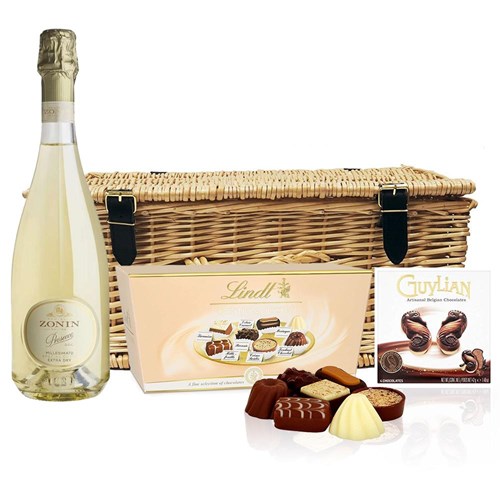Zonin Prosecco DOC Special Cuvee Millesimato 75cl And Chocolates Hamper